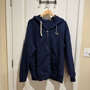 Polo by Ralph Lauren Navy Blue Men's Zip Hoodie